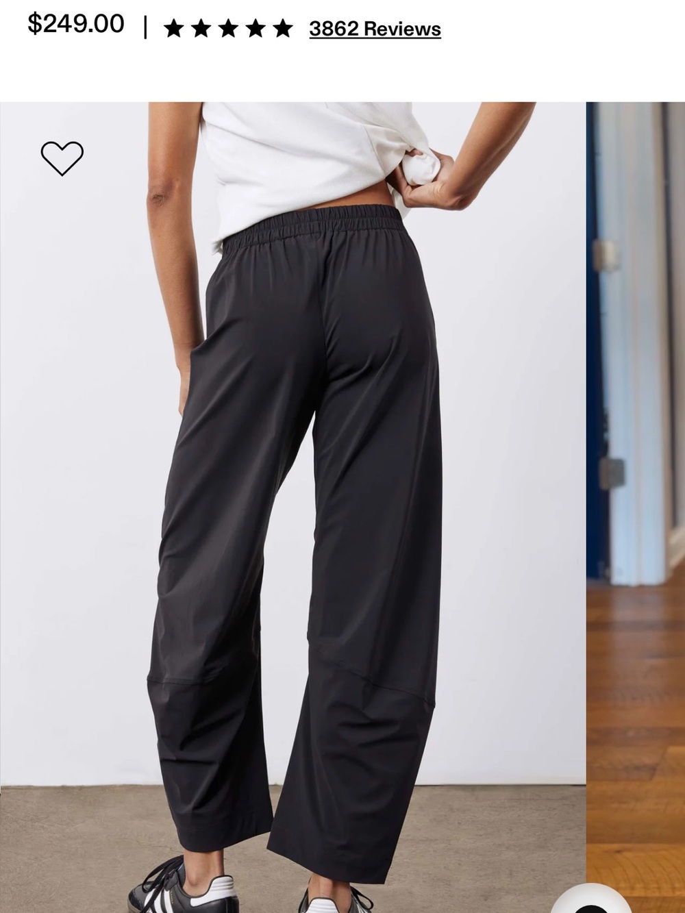 Ruti on the loose barrel Wide-Leg Pants